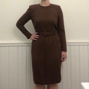 Vintage Wool Carolina Herrera dress